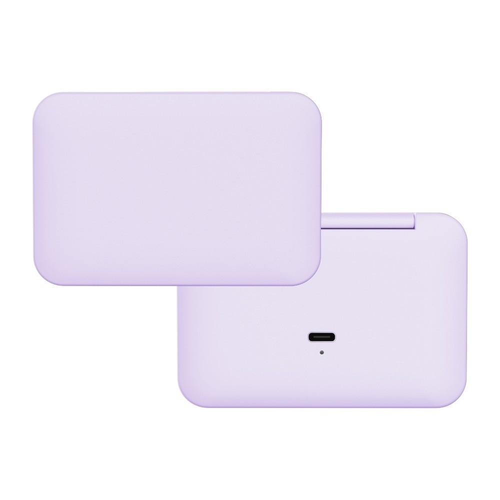 Magnifying Aesthetic Vanity Mirrors Portable LED Light Desktop Mirror  Lady Gift