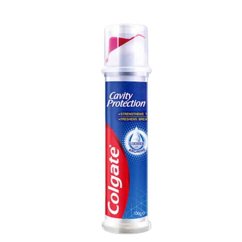Colgate European Imported Anti-Cavity Pump Toothpaste, 5 x 130g