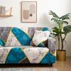 Geometrischer elastischer Sofabezug für Wohnzimmer, Couchbezug, hochelastischer Sofabezug, Möbelschutz, alle Bezüge, Heimdekoration