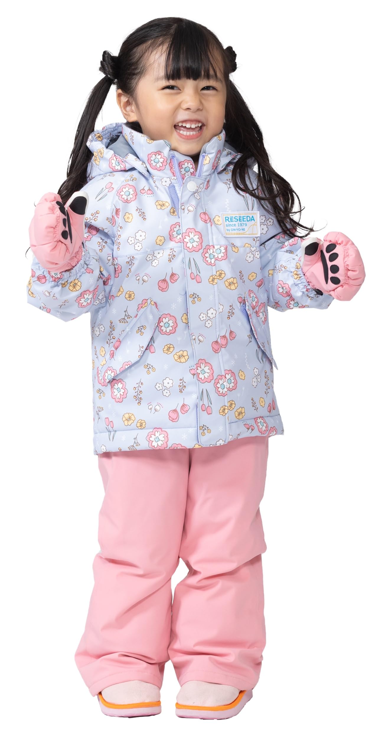 

[Onyon] Лыжный костюм RES57004 Детский слитный костюм LVN x PEC 110