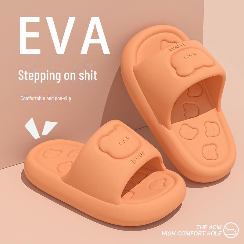 Women's and Men's EVA Sandals & Slippers with Thick Soles - Fashionable, Wear-Resistant, Non-Slip, Ideal for Bathing & Outdoor Wear
