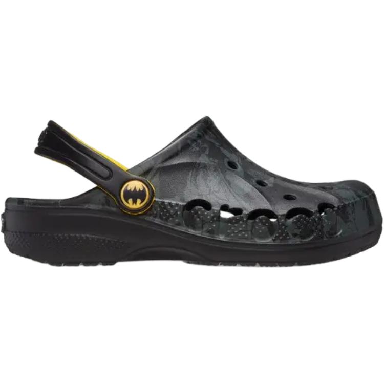 Crocs Kinder Baya Clog Bequeme Weiche Atmungsaktive Clogs Kinderclogs Schwarz 210347-001