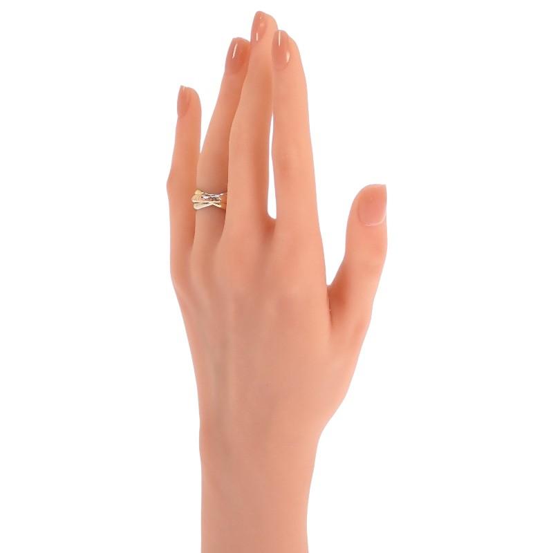 Cartier #13(JP Size) Ring K18 Yellow gold/K18 Pink Gold Women