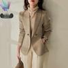Women's 2024 Spring/Autumn Slim-Fit Wool Suit Jacket