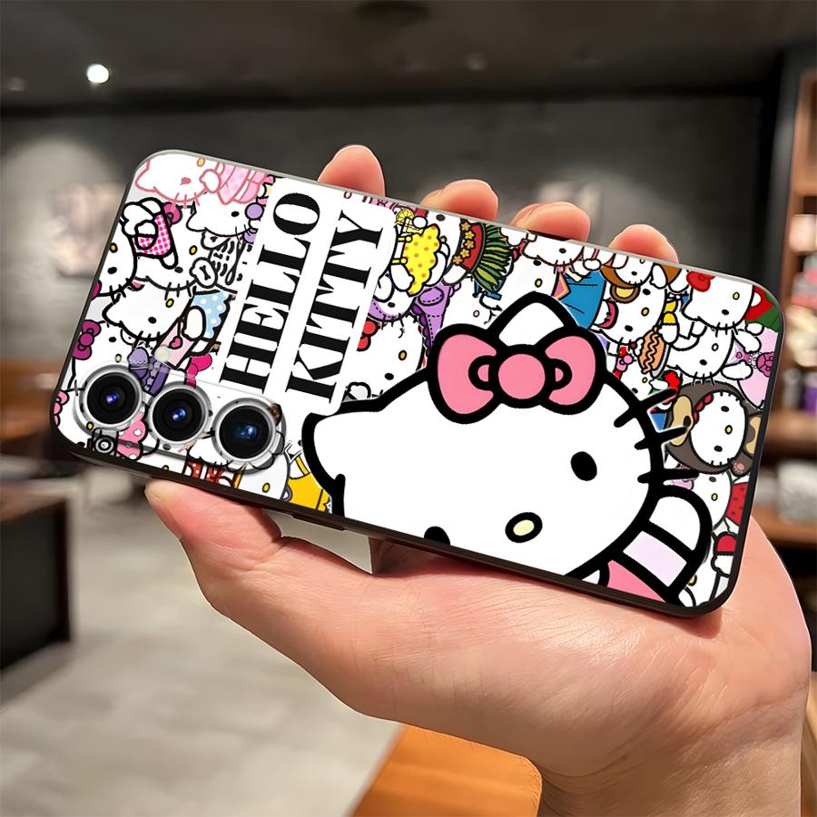 Cartoon Hello K-Kittys Case for Samsung Galaxy S26 S25 S21 FE S20 Ultra S24 Plus Note 20 8 9 10 S10 S9 S23 Funda Phone Cover