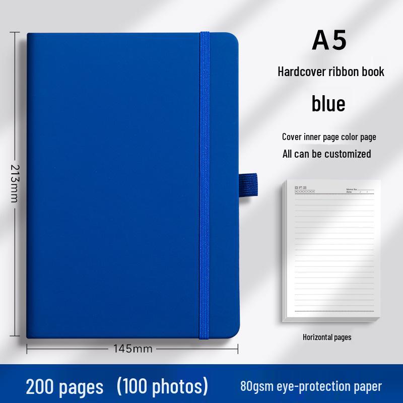 A5 Custom Logo Thickened Business Office Notebook Diary