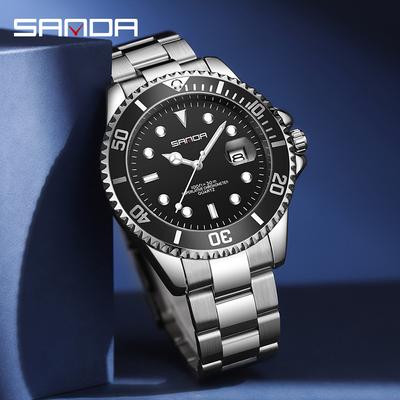 New Business Men's Quartz Watch Personalized Waterproof Night Light Calendar Fashion Men's Quartz Watch
