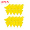 30-10PC Heterotypic Sticky Insect Board for Home Courtyard Flower Pest Control Catcher, Flower Pot, Garden Flower Insect Heterotypic Trap