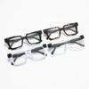 Vintage Stylish Large Frame Pochromic Myopia Glasses Designer Luxury Color Changing Anti-blue Light Near Sight Eyeglasses