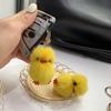 Helmet Duck Keychains Key Rings Key Chains Charm Fashionable Keychain Small Gift