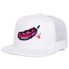 Unisex Colorful Feather Embroidery Hip-hop Net Hats Spring Summer Outdoor Adjustable Casual Baseball Caps Sunscreen Hats