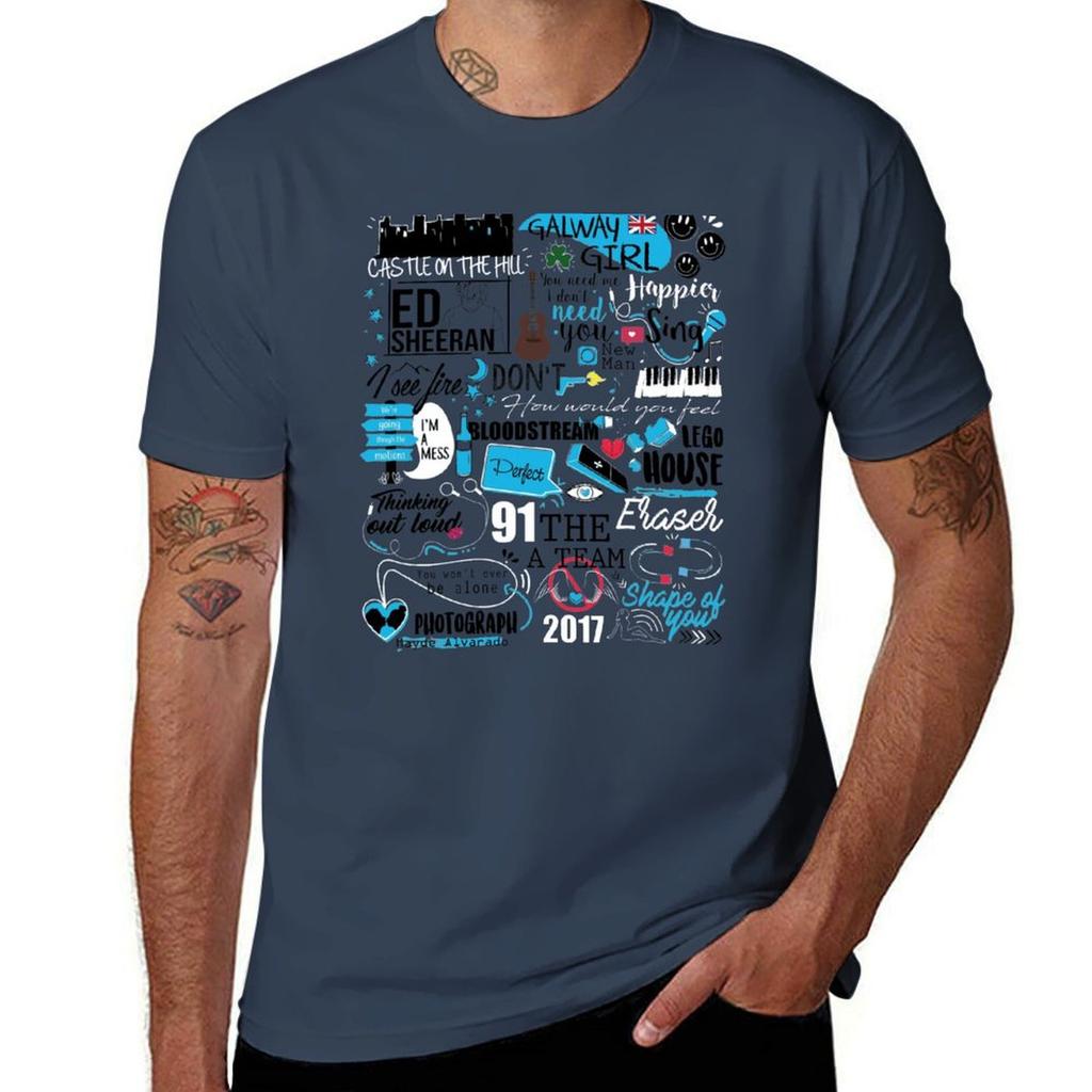 Teddys Kritzel-T-Shirt Lustige T-Shirts Baumwolle Herren T-Shirt Baumwolle Anime T-Shirt T-Shirt