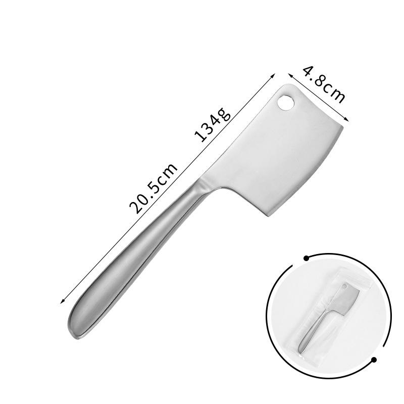 Western Bakery Bread and Butter Knife Stainless Steel Cheese Scraper Cheese Grater Knife Multifunctional Sharp Knife Butter Square Knife