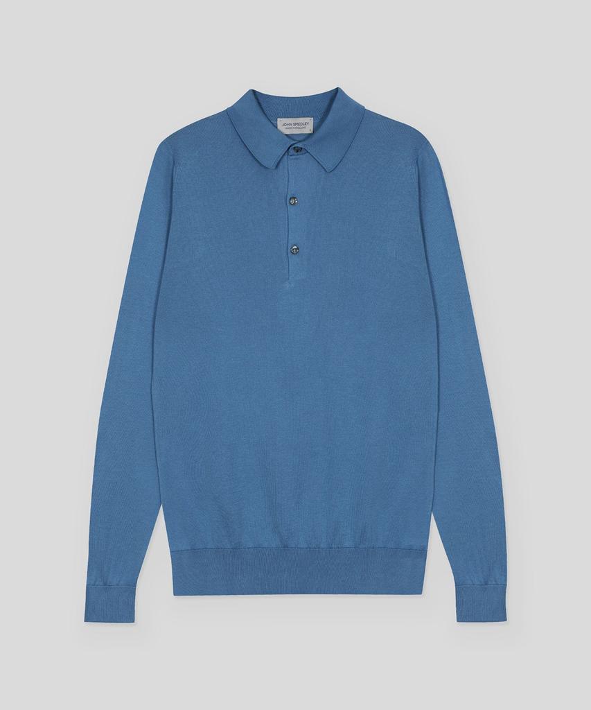 Jonseumedeulli Bradwell Sea Island Cotton Long Sleeves Polo Shirt Seasonal 11 Colors (A Type)