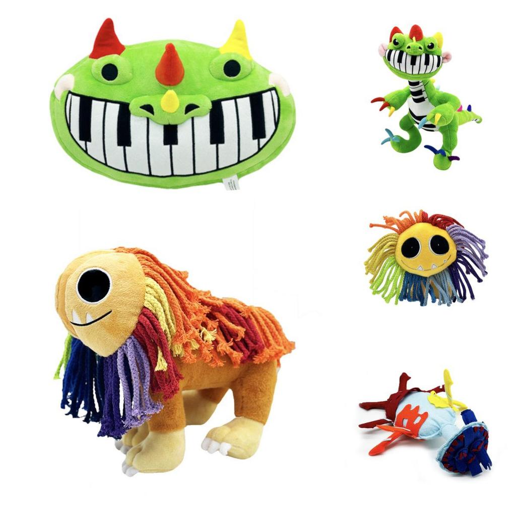 Poppy Playtime Colorful Lion Plush Toy