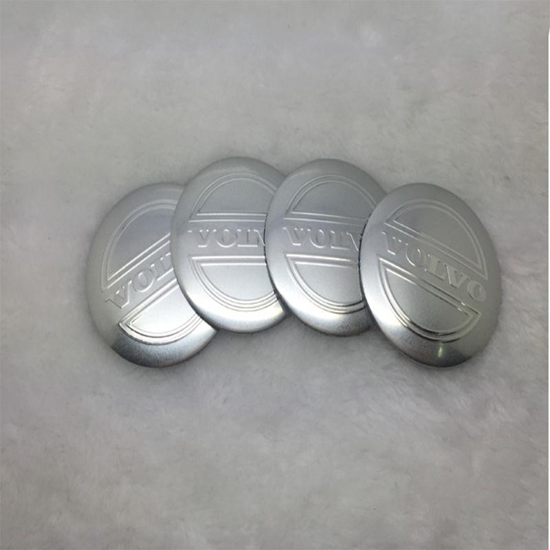 Elegantní a odolné 4ks 56,5mm Samolepky na středové krytky kol pro vozidla Volvo