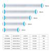 Ultra-Thin Aquarium LED Light with Blue-White Tricolor for Aquatic Plants and Fish Tanks