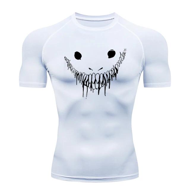 Men's Compression Shirt Workout Fitness Sport Rash Guard Running Gym Comfortable Fashion Breathable Athletic Quick Dry Tops