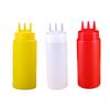 Ketchup Bottle Press, Container with Three Holes for Outdoor Restaurants