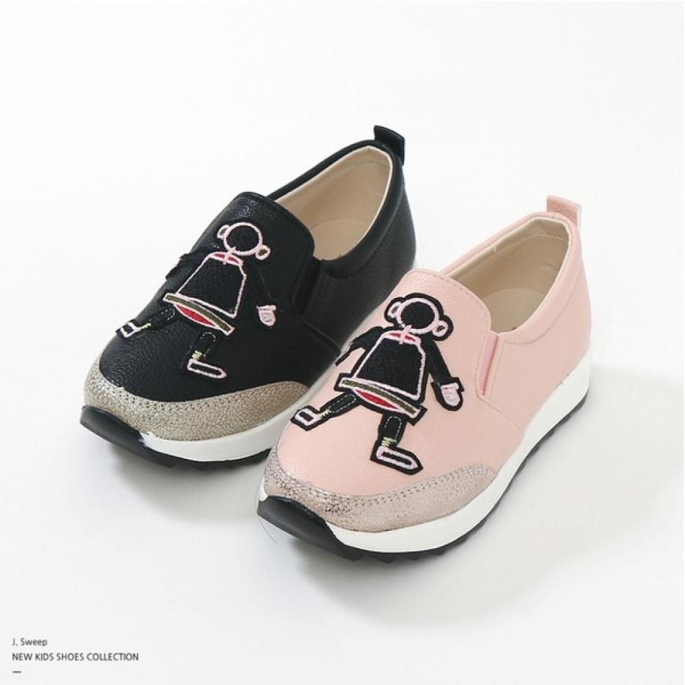 

Детская обувь слипоны ReebokS для мальчиков и девочек, кроссовки Moabi blacks/220mm