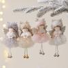 New Hot-Selling Christmas Angel Pendant: Plush Hanging Ornament for Christmas Tree Decorations