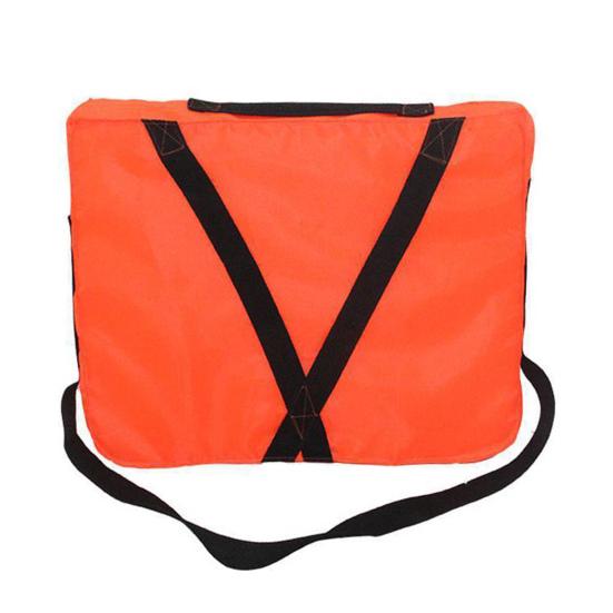 Boat Throwable Flotation Device High Buoyancy Boat Throw Cushion with Strap Swimming Rescue Throwable Flotation Cushion