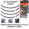 For Model Y Juniper Rear Wing Spoiler Modified High-Performance Version Small Rear Spoiler ABS Carbon Fiber Car Accessorie
