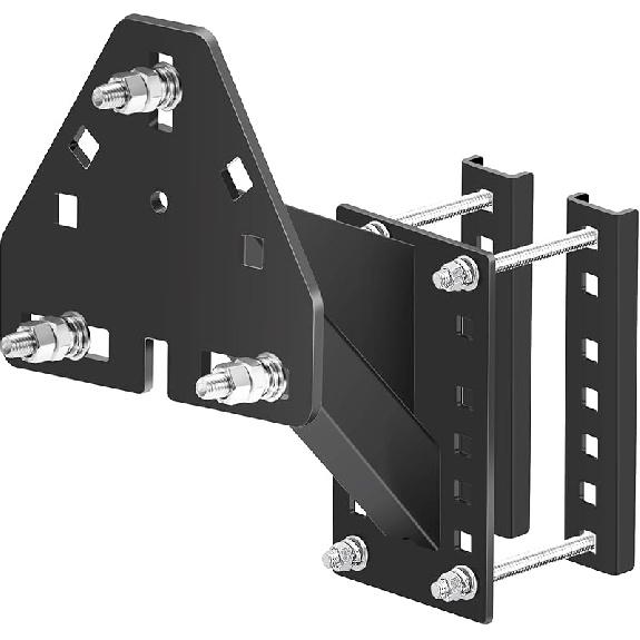 Spare Tire Mounting Bracket Rack For Enclosed Trailers,Spare Tire Holder Mount, Upgraded Spare Wheel Carrier,Cargo Race Box Trailers, Trucks, Vans,