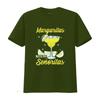 Womens Margaritas With My Senoritas Tequila Party T Shirt Vintage Washed Comfortable Stylish Streetwear Breathable