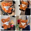 Wenhin Anime Fox Plush Toy Cute And Soft Fox Doll For Girls Perfect For Cuddling And Sleeping 30cm