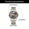Fashion Men Clock Sports Man Wristwatch Stainless Steel Men's Quartz Watches