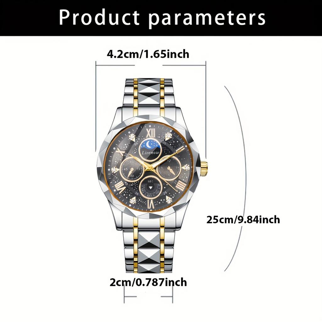 Fashion Men Clock Sports Man Wristwatch Stainless Steel Men's Quartz Watches