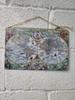 Middle Earth Map Lord of the Rings Tin Sign, Vintage Fantasy Metal Wall Art