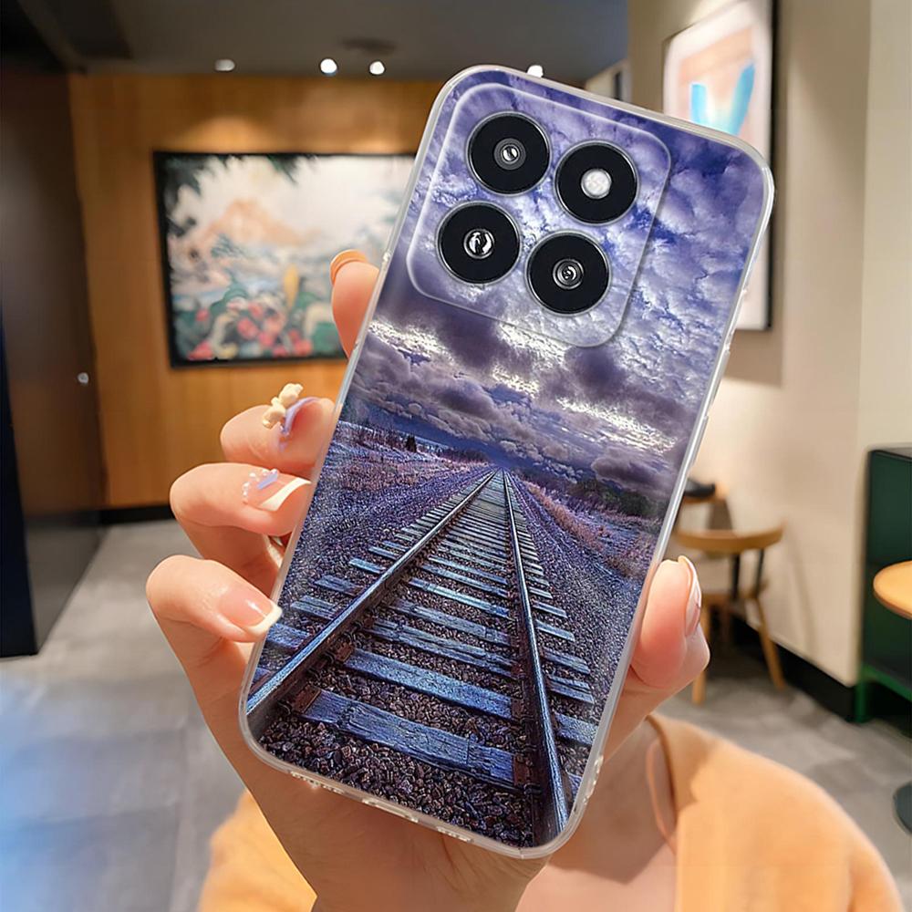 For Xiaomi 14 Pro Case Clear Creative Soft Silicone Phone Cases For Xiaomi 14 Mi 14 Mi14 Back Cover For Xiaomi Mi14 Pro Shells