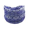 Wide Headband Sweat Absorbing Terry Ring Non Slip Elastic Hairband Boho Turban Knotted Headwrap Fashion Accessory