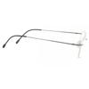 Rimless Square Grey Smartbuy Collection Abra Tt Gv01 008 Fashion Men Eyeglasses
