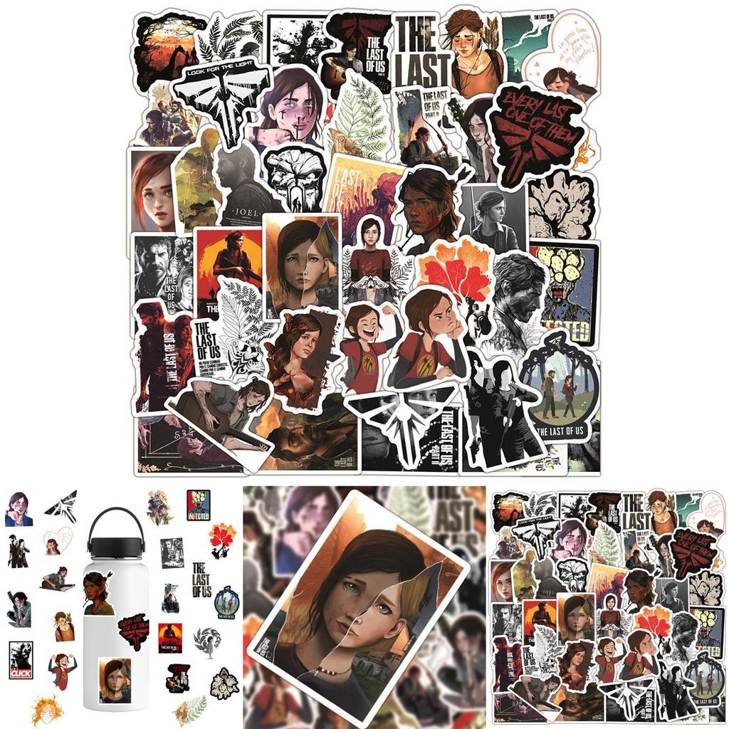 50pcs The Last Of Us Waterproof Reusable Adhesive Sticker Decoration For Phone/laptop/case