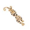 1PC Blazer Tiger Brooch Corsage Fixed Collar Pin Jewelry Metal Animal High-end Accessories Tiger Brooch