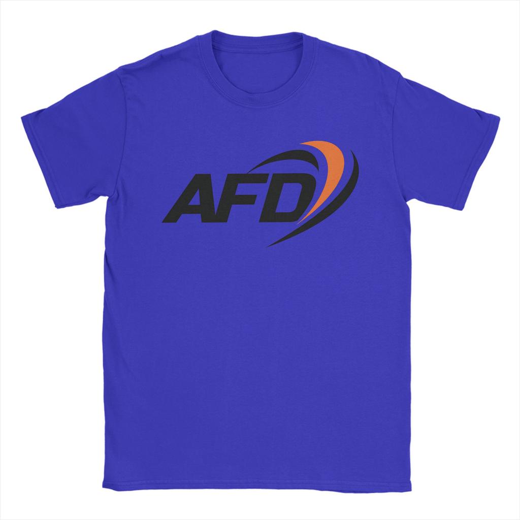 Novinka Alternativní Afd Německo Trička Pánská Kulatý Výstřih Čistá Bavlna Trička AFD Německé Logo Krátký Rukáv Tričko Oblečení