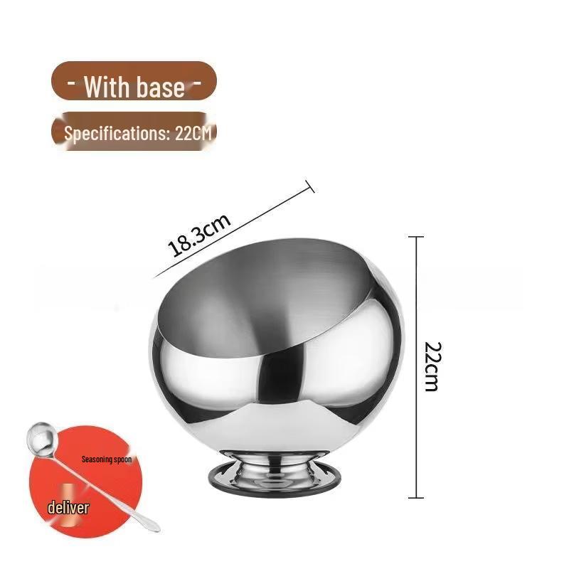 Stainless Steel Buffet Condiment Bowl