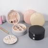 Small Travel Jewelry Organizer Box for Girls Women Earring Rings Storage Case Necklace Pendant Box