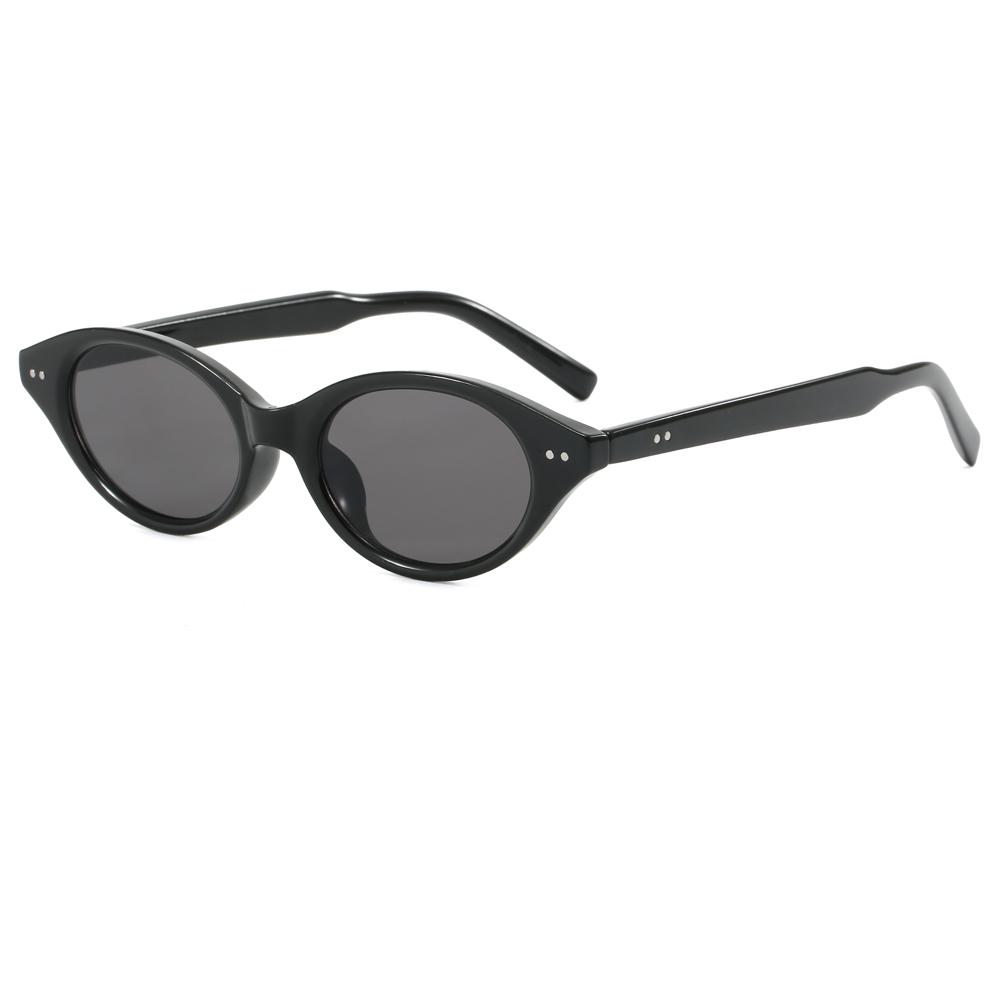 Superhot Eyewear 41332 Fashion 2024 Retro Oval Cat Eye UV400 Outdoor Vacation Sunglasses