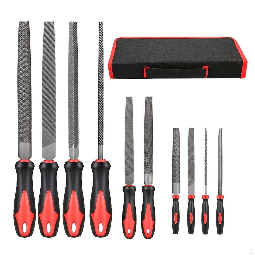 Carbon Steel File Set Precision Drop Forging Woodworking Tools Hand for