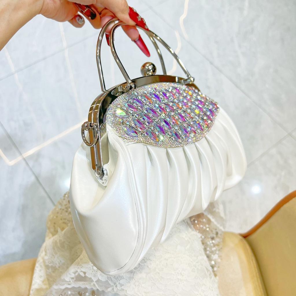 Diamantbesetzte Abendtasche Clutch Abendkleid-Tasche Formale Kleidung Tasche Damen-Tasche Handtasche