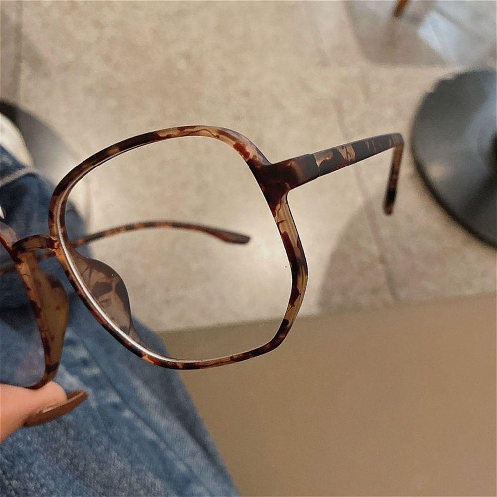 Glasses Eyewear Resin Square Optical Spectacle Eyeglass Blocking Glasses Transparent Glasses