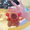 Little Red Book Capybara & Guinea Pig Plush Keychain Ornament