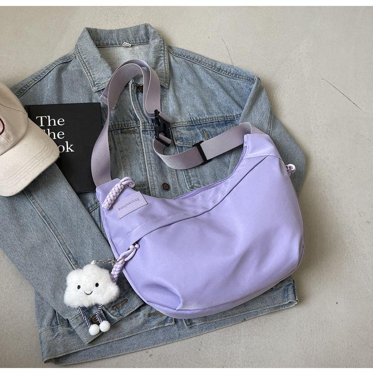 Oxford cloth bag messenger bag women's fashion large capacity messenger class commuter dumpling bag women's shoulder bag