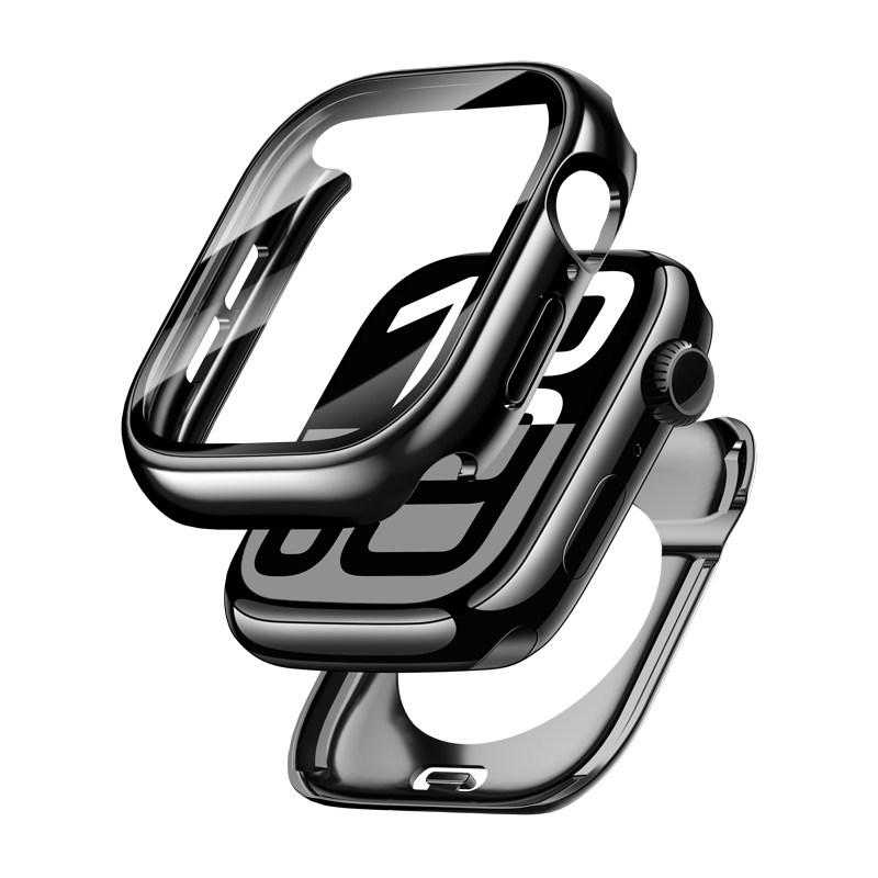 Case for Apple Watch Series 10 11 46mm 42mm Screen Protector 360 Full Waterproof Protective Hard PC Bumper Tempered Glass Cover