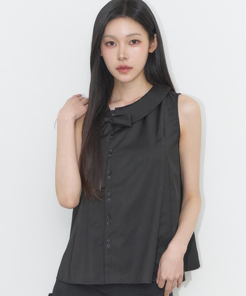 ILLIGO Rope Flare Blouse Black