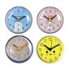 Compacts Sution Cup Adhesive Small Wall Clock Accurate Movement Anti Fog Design Bathroom Clock For Home Dorm Workshop